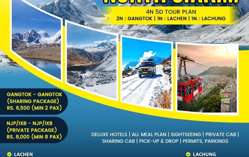 Escape to North Sikkim 4N/5D Tour