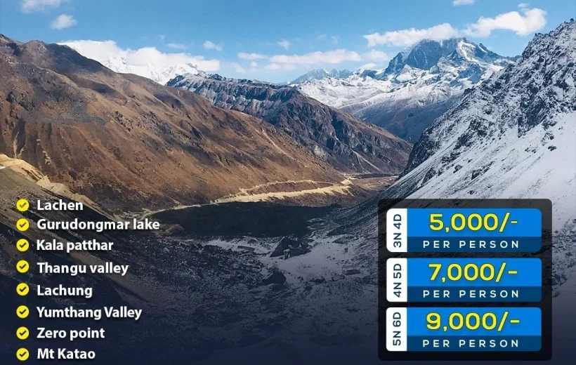 Explore The Hidden Gems Of North Sikkim (Multi-Duration Tour)