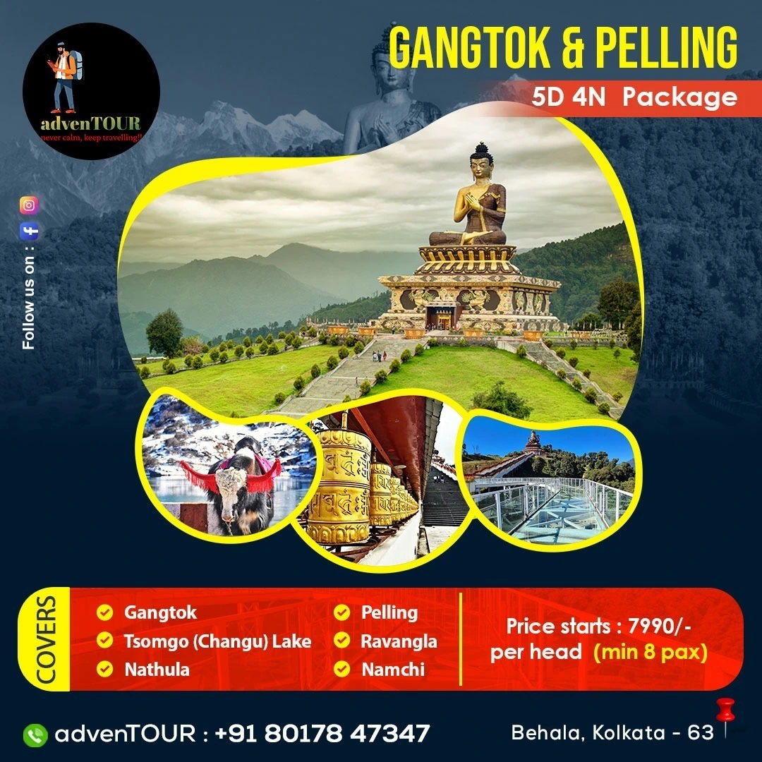 Gangtok & Pelling 5D-4N Tour