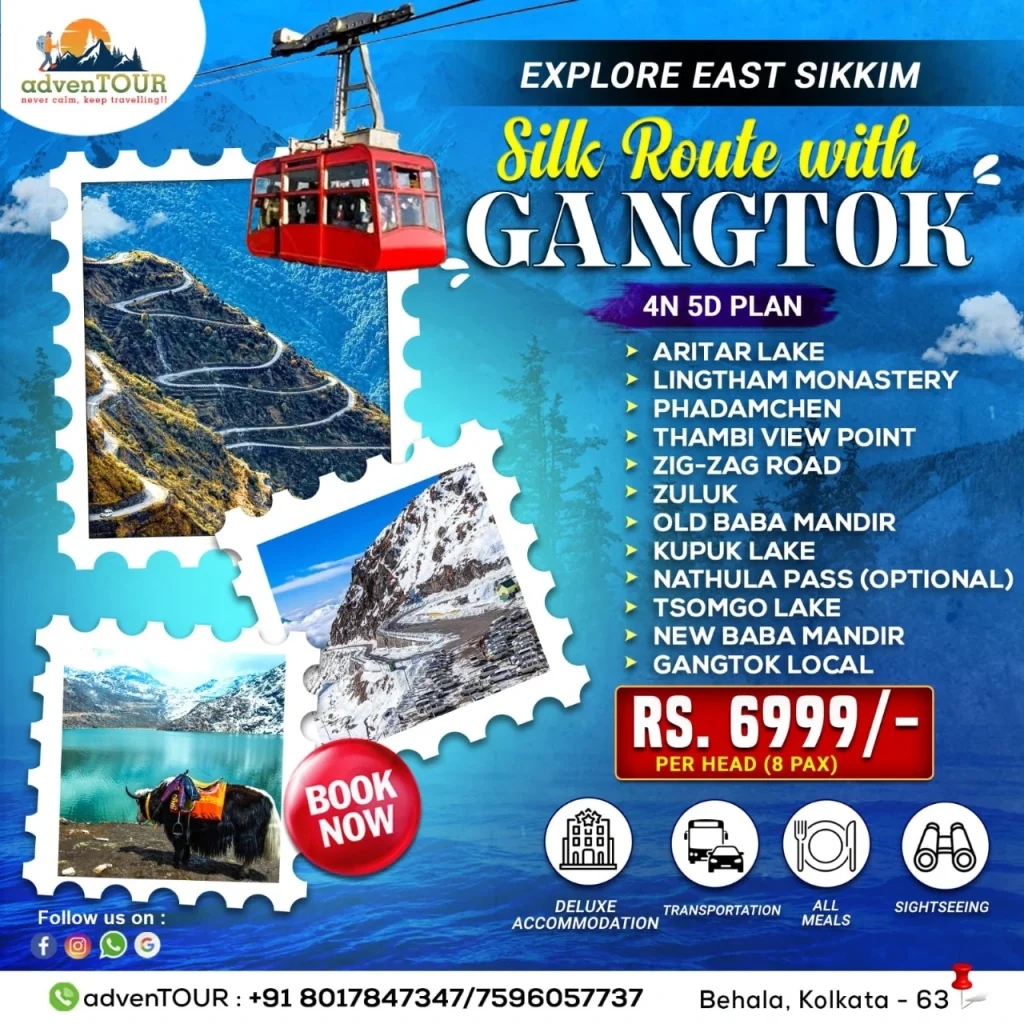 Silk Route with Gangtok – 4 Nights -5 Days